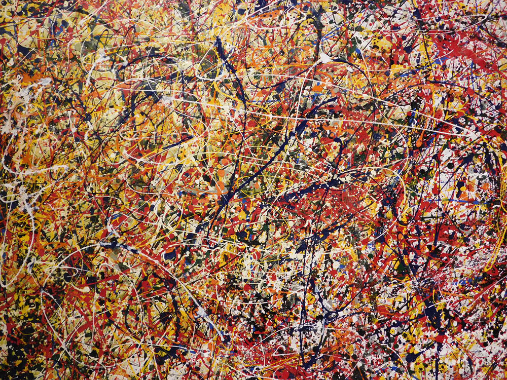 Jackson Pollock, “Drip Painting”, 1951